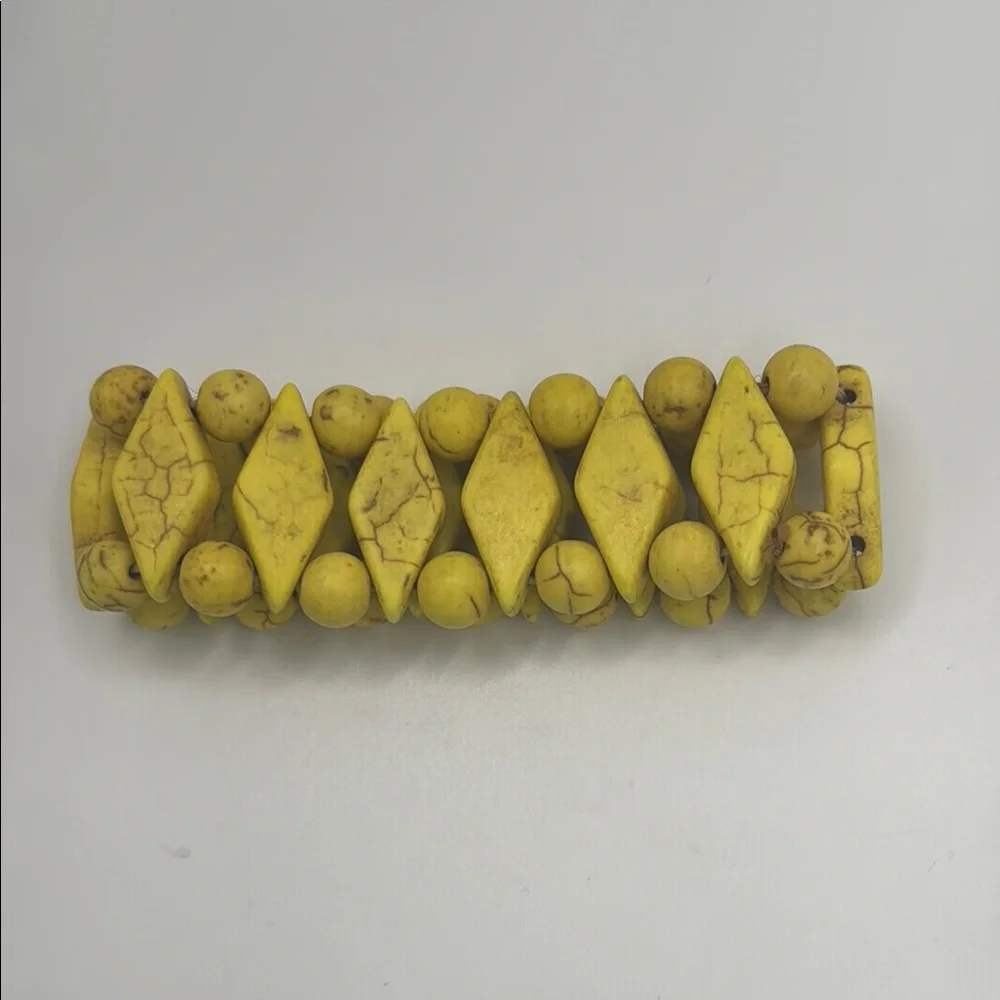 Yellow Beaded Bracelet - Picture 5 of 5